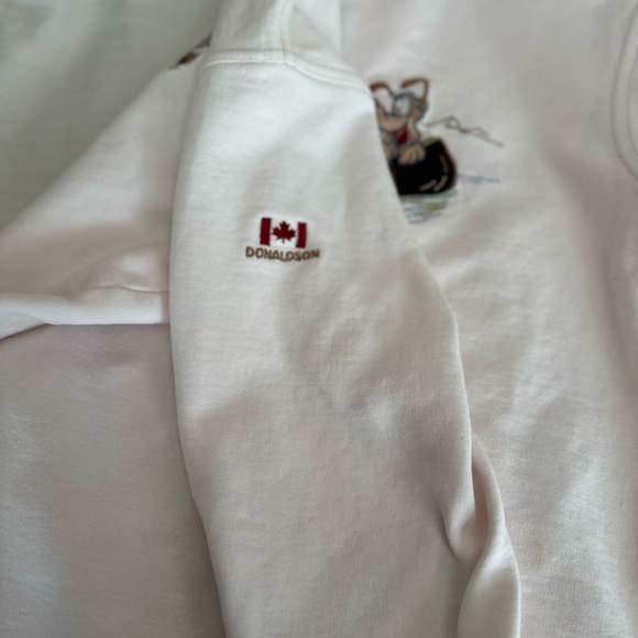 VTG Donaldson Disney Women Sz:S Embroidered Canada Mickey Mouse Full Zip Hoodie. - Picture 10 of 16